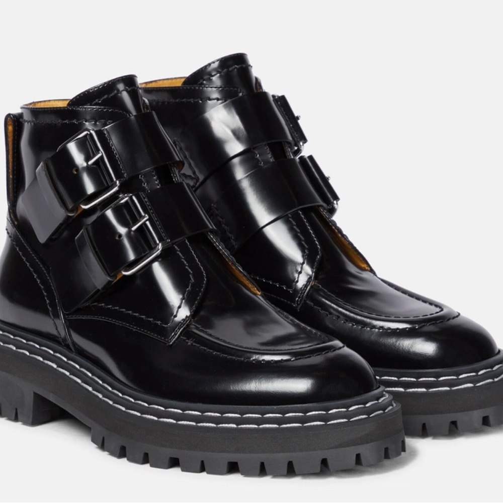 Never worn proenza schouler buckle boots